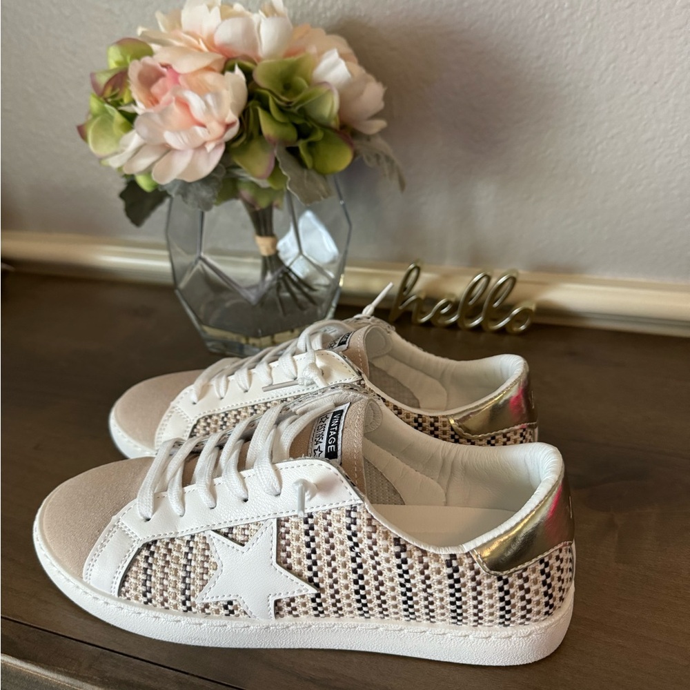 Vintage Havana Carla Tweed Sneakers